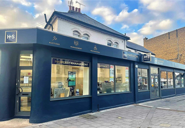 image of the hair & son shop front